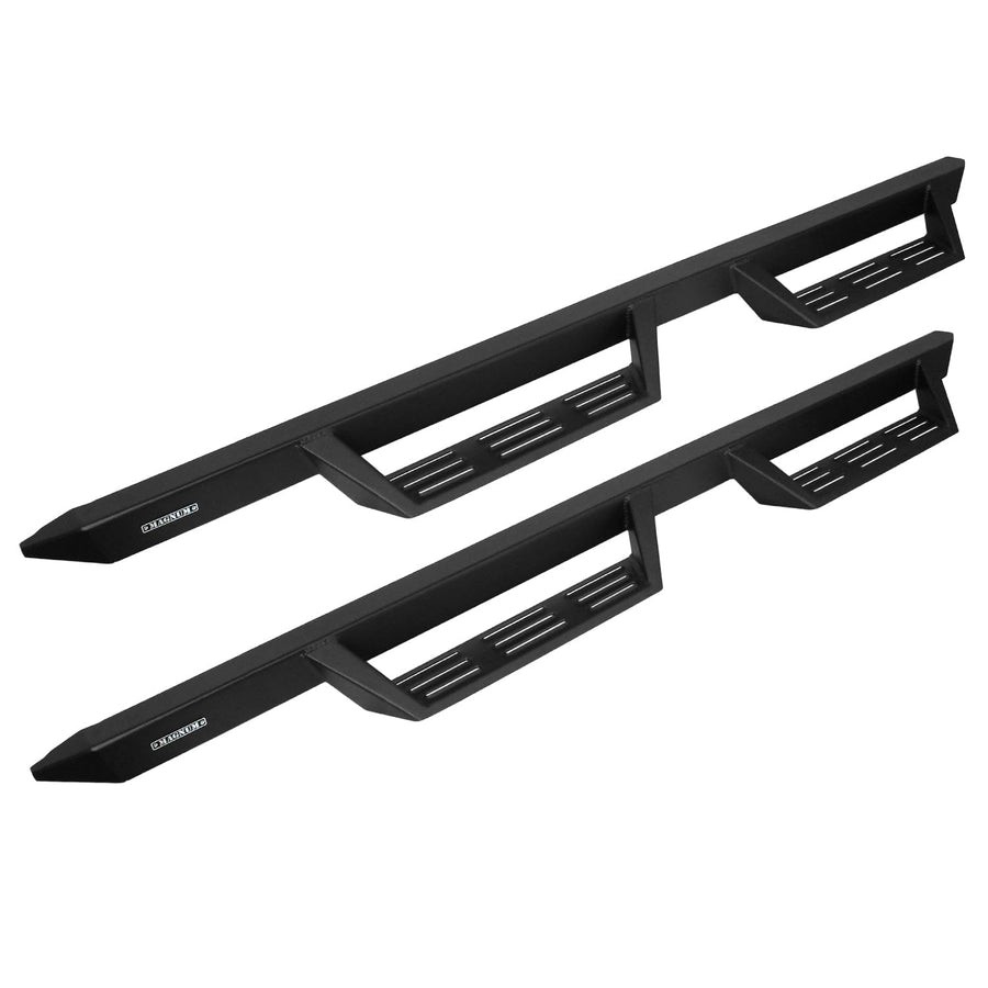 Black Magnum RT Gen 2 Drop Steps Running Boards Compatible with 2018-2026 Wrangler JL Unlimited 4-Door