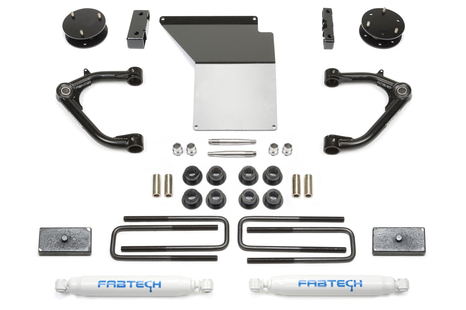 K1071 Fabtech 4in Lift System w/Shocks