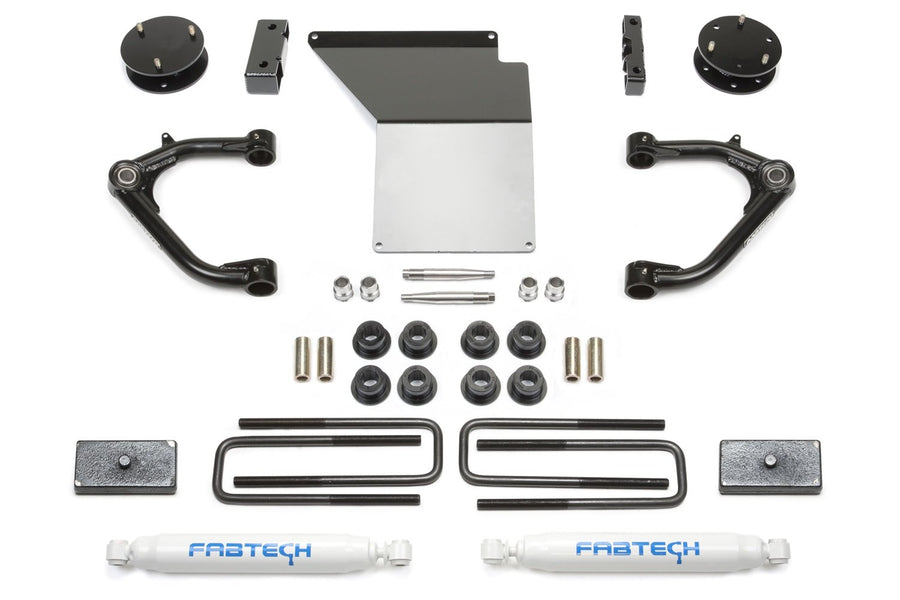 K1071 Fabtech 4in Lift System w/Shocks