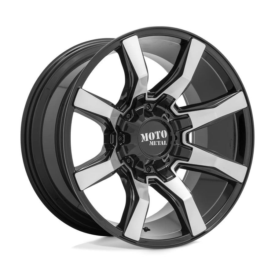 Moto Metal 20X10 MO804 G-BLK MACH 12MM 5X5.0/5.5 - MO80421035512