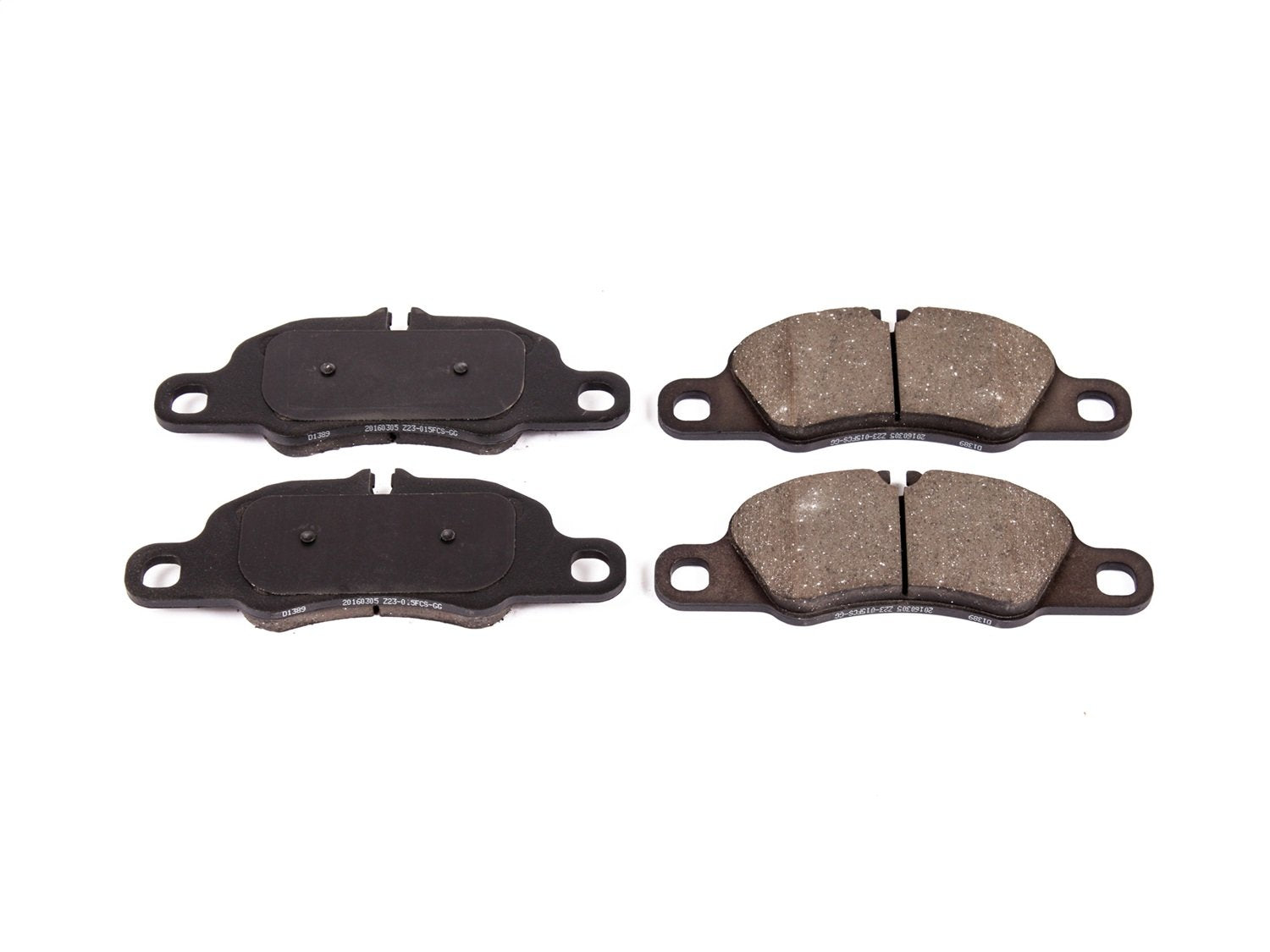 Power Stop Z23-1389 Z23 Front Brake Pad, For Porsche 718 Boxster 2017-2021, Porsche 718 Cayman 2017-2021, Porsche 911 2009-2016, Porsche Boxster 2013-2016, Porsche Cayman 2014-2016 [Model Specific]
