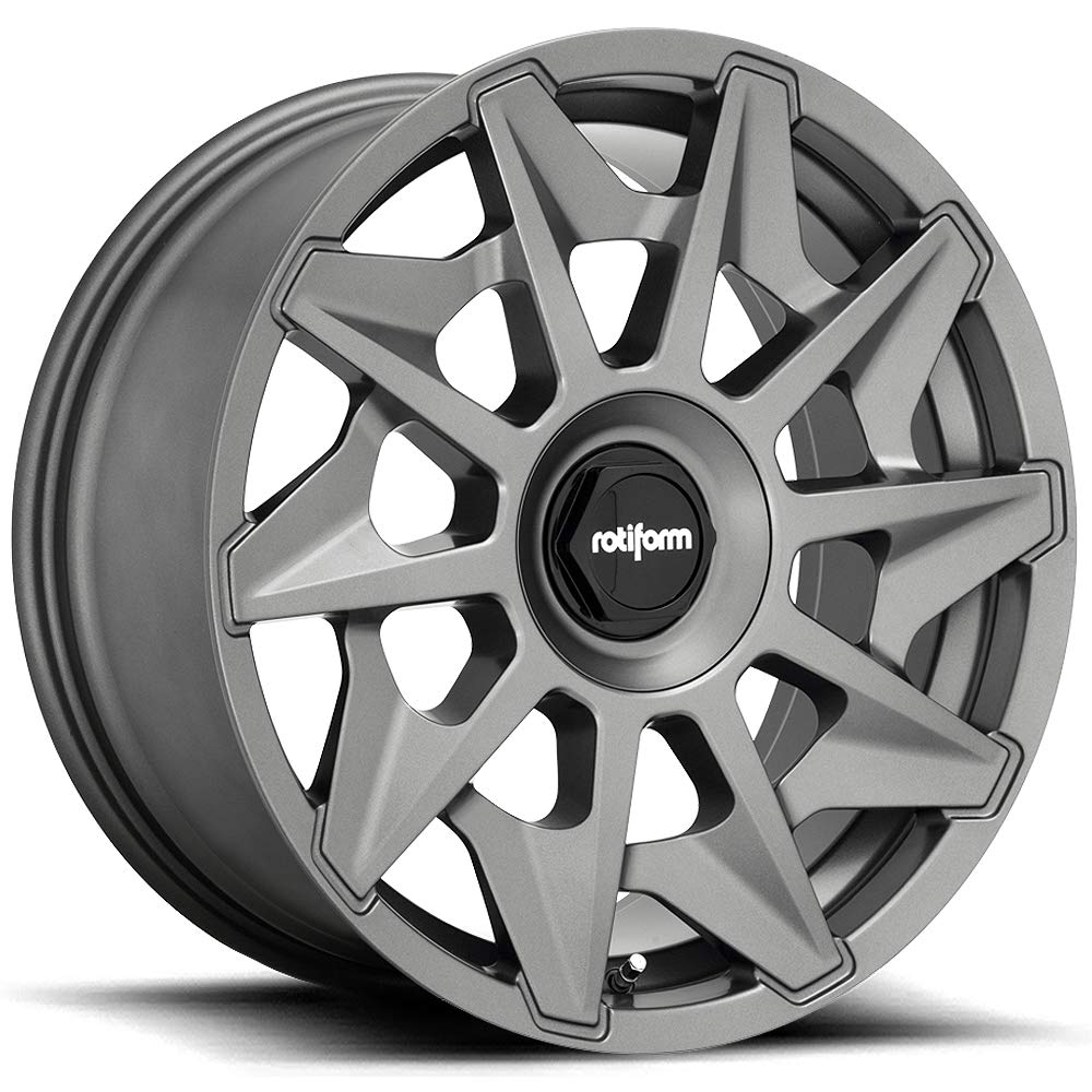 Rotiform 18x8.5 R128 CVT Gunmetal Wheel Rim 5x100/5x112 +35mm 18" Inch