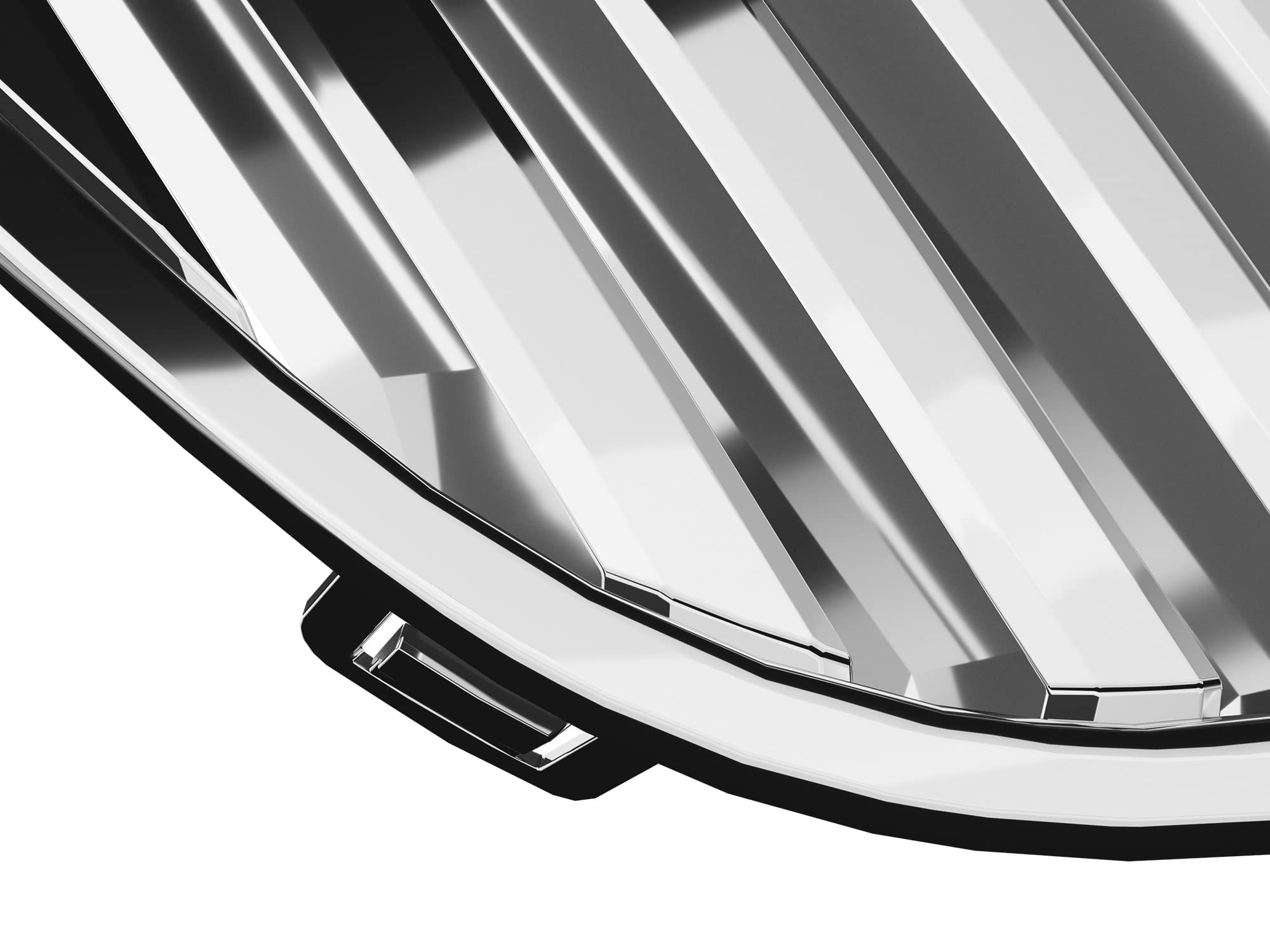 Vertical Front Hood Grille Armordillo USA 7147553 - Polished Fits 2011-2014 Chrysler 300/300C