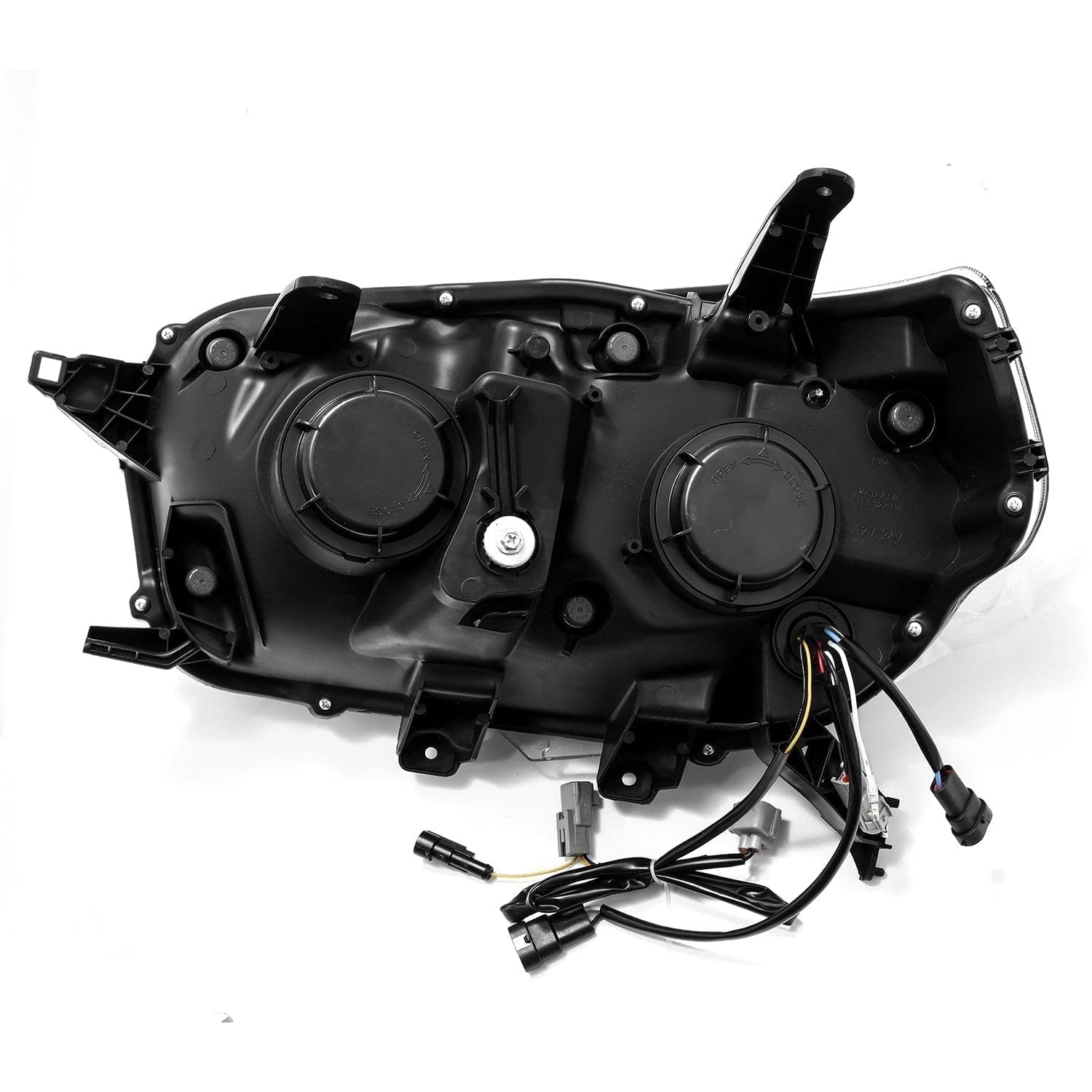 880756 AlphaRex USA LUXX Series LED Projector Headlights fits Toyota 4Runner,Clear