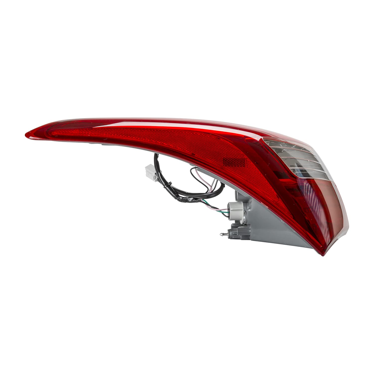 Left TYC Tail Light Assembly Compatible with 2013-2017 Hyundai Elantra