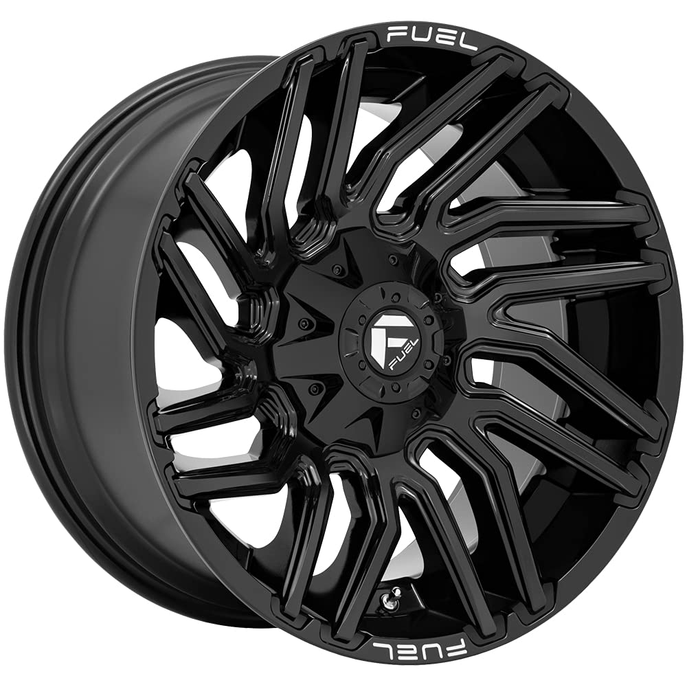 1PC Fuel D776 20X10 8X6.5 G-BLK -18MM - D77620008247