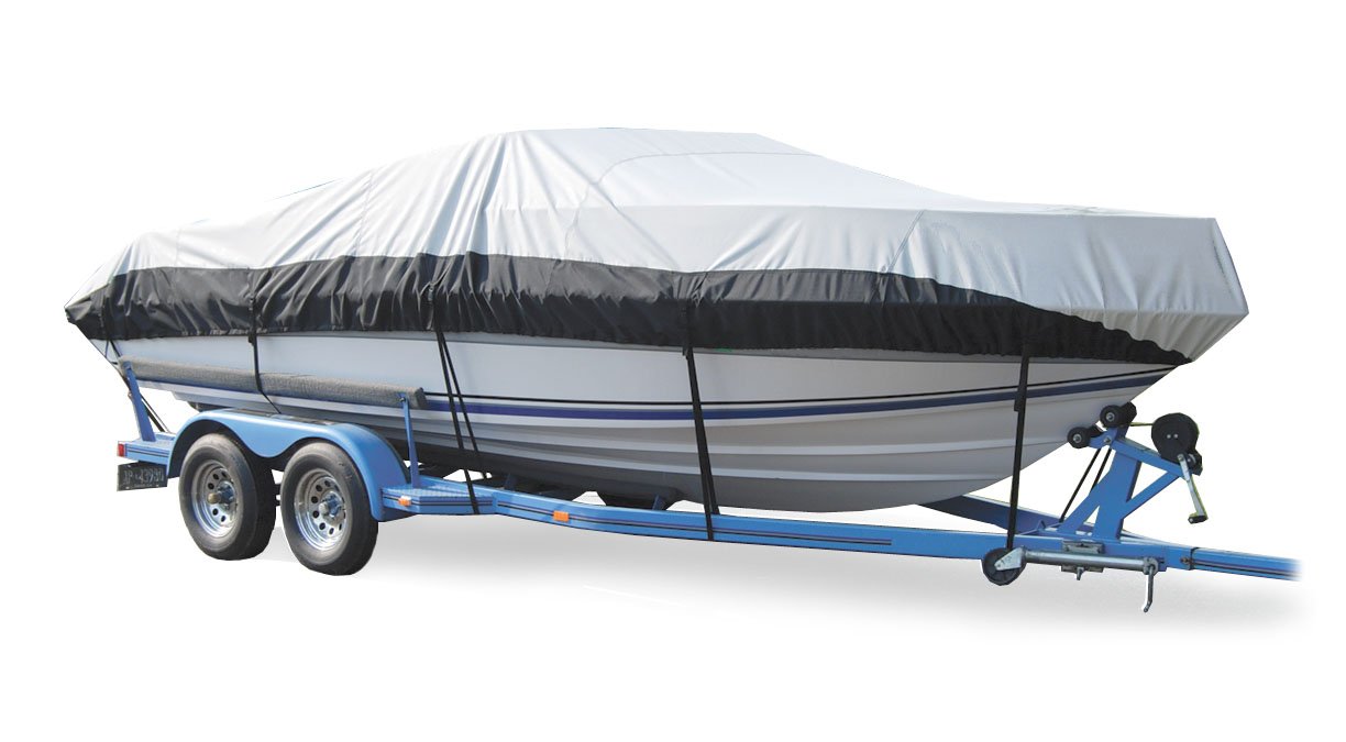 Boat Guard Eclipse Trailerable Boat Cover, Taylor Made Products 17-19-Feet X 96-Inch Beam for Tournament Style Bass Boat