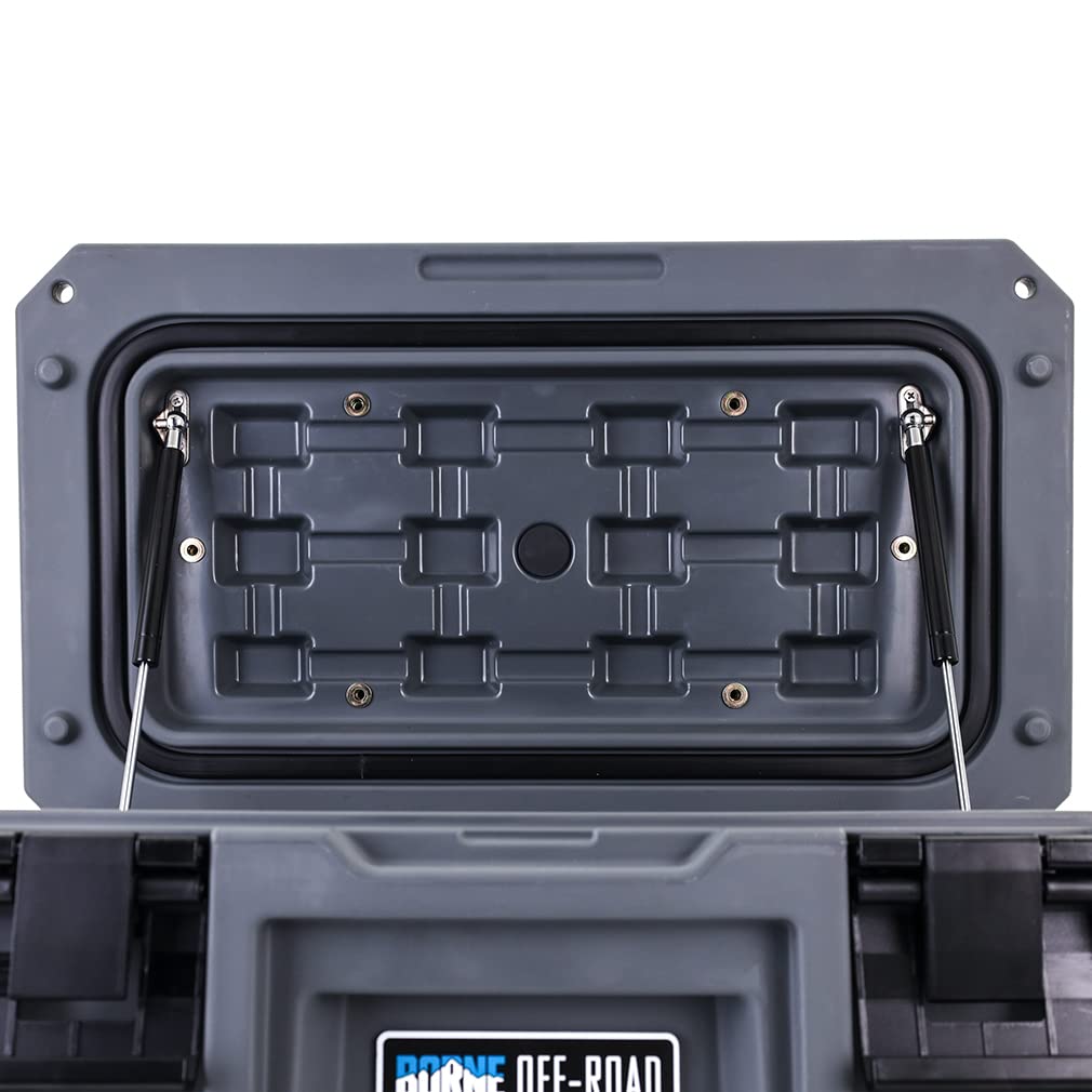 Borne Off-Road Mishimoto Hard Case, 53 Quarts, Gunship Gray