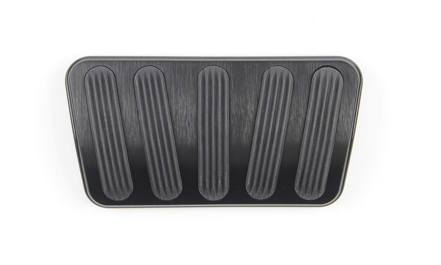 Curved Black Auto Brake Pedal Pad Lokar XBAG-6191