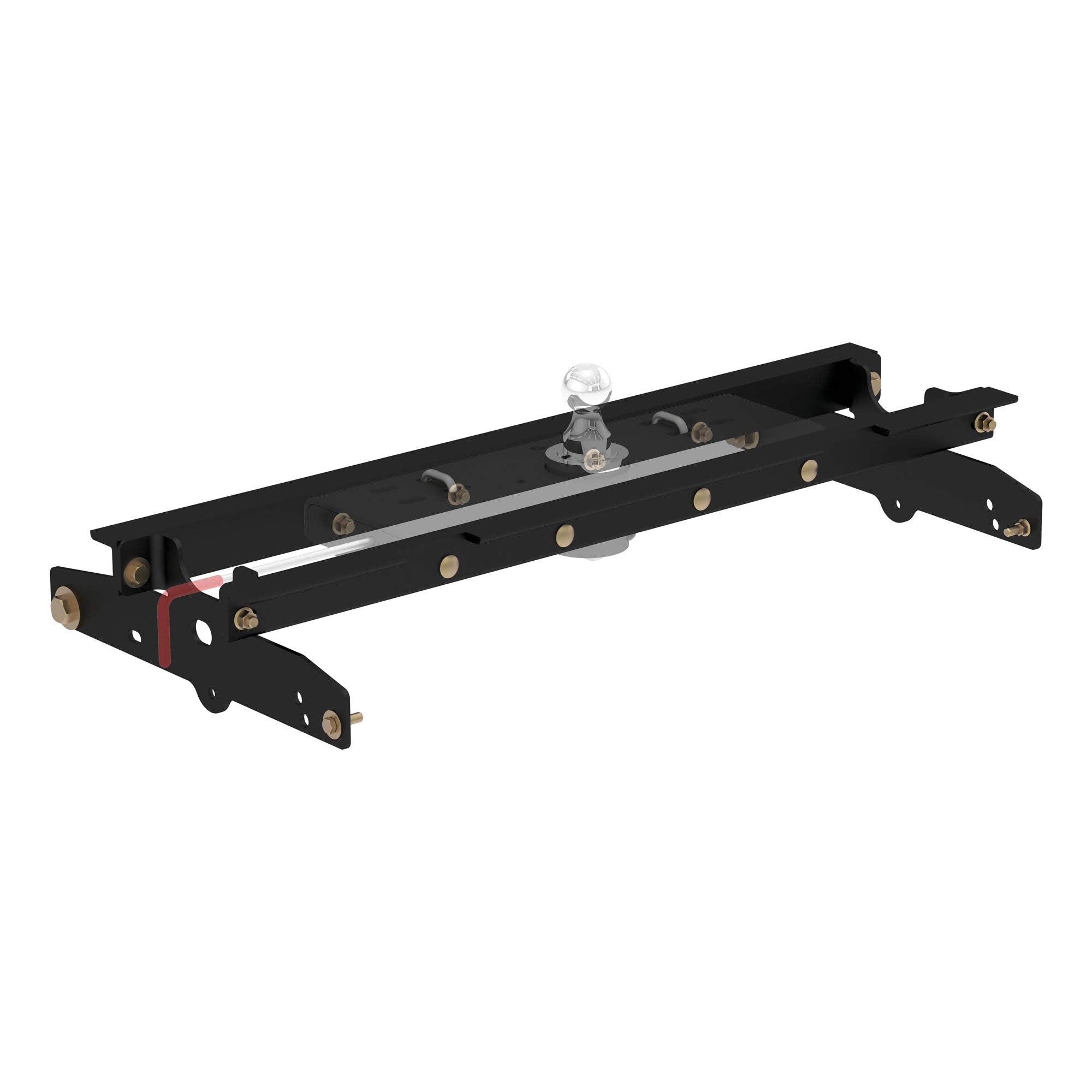 Under-Bed CURT 60637 Gooseneck Installation Brackets, Fits Select Ford F-150, F-250