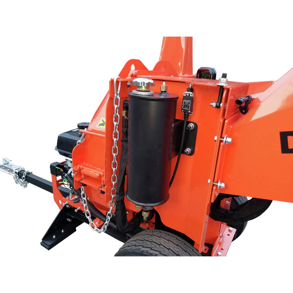 14 HP DK2 5-Inch 429 cc Hydraulic Auto-Feed Chipper Shredder with Electric Start
