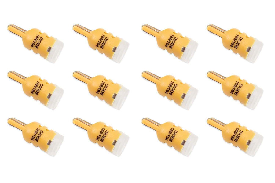 HP3 LED 194 Bulb Amber Set of 12 Diode Dynamics