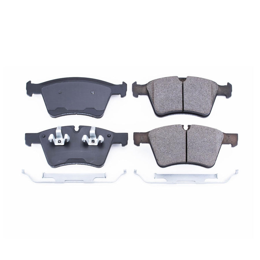 Z17 Power Stop 17-1272 Front Ceramic Brake Pads with Hardware For Mercedes-Benz GL320 2007-2009 [Model Specific]
