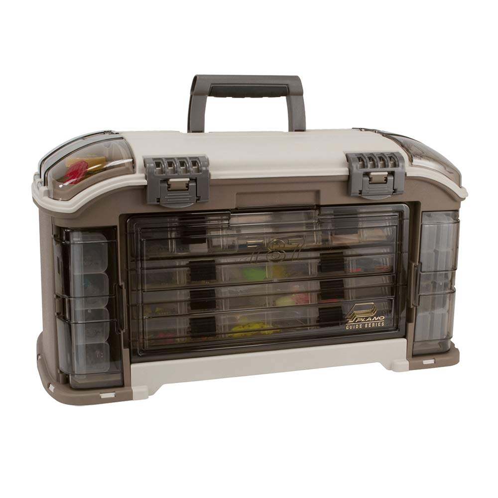 787 Guide Series Plano Angled Stowaway Tackle System- Includes 7 Stowaways, Fishing Tackle Storage, Premium Tackle Storage, One Size, Model Number: 787010