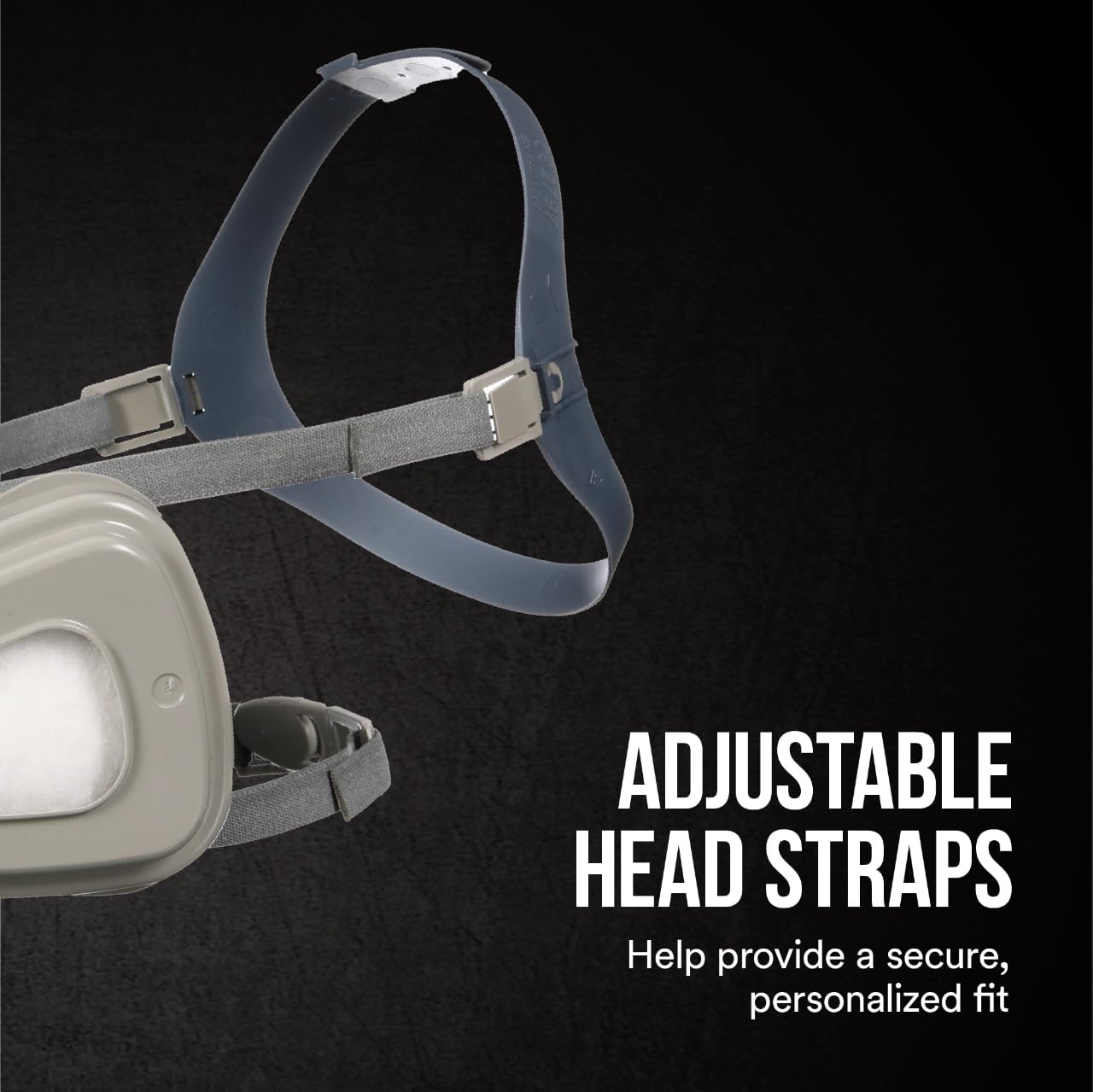 3M Half Mask Professional Organic Vapor, P95 Respirator with Cool Flow Valve, Reusable Respirator, Large