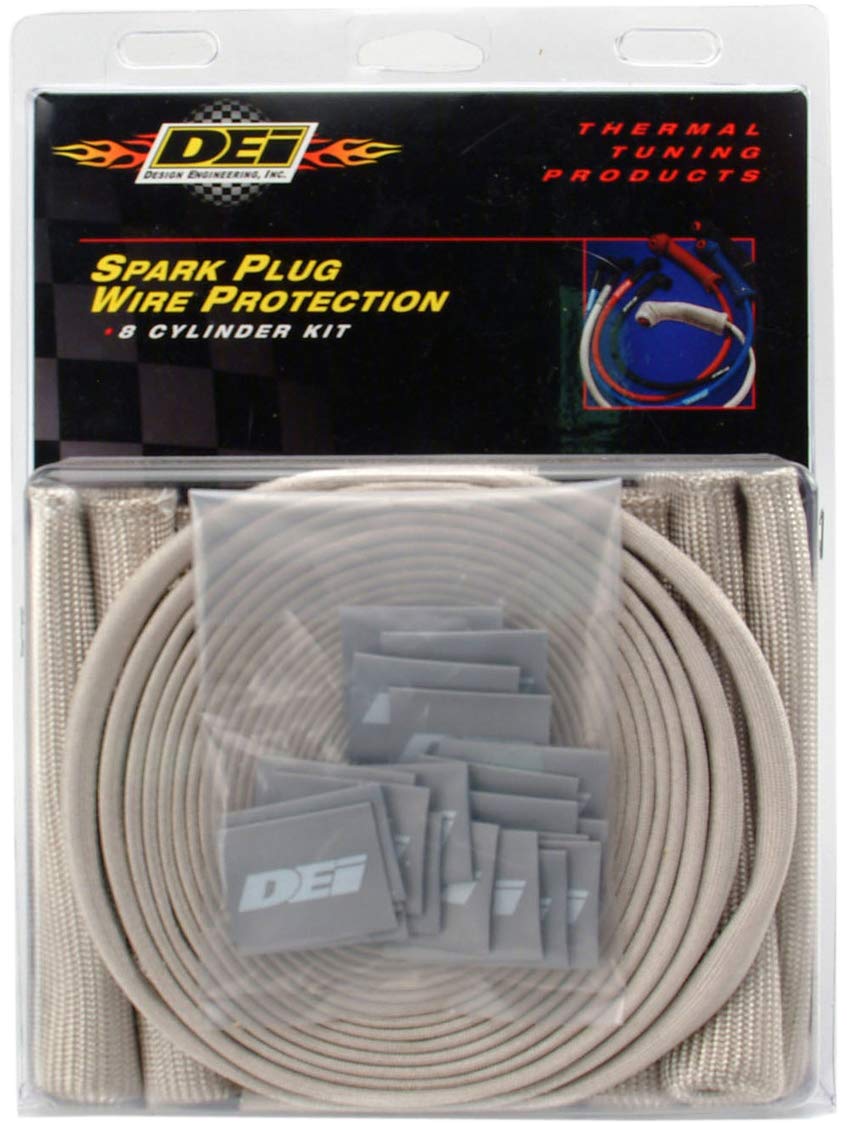 Protect-A-Boot and Wire Design Engineering 010705 Titanium 8-Cylinder Kit for Spark Plug Boot and Wire Protection