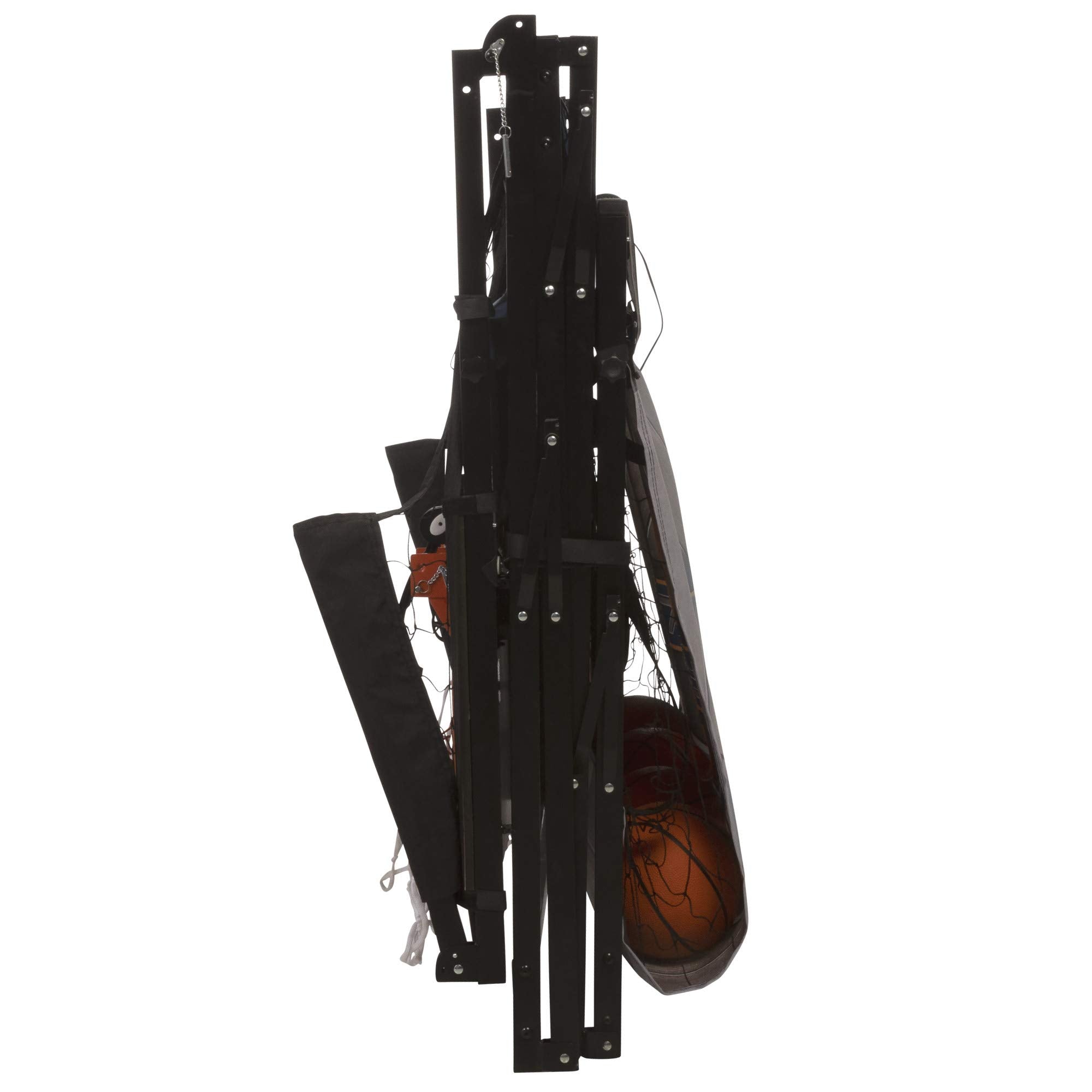 Sports TRIUMPH Run n Gun Arcade Basketball Shootout - 8 Game Modes - Quick and Easy Assembly - Folds 100% Flat for Complete Storage - Fully Portable, Play Inside or Outside