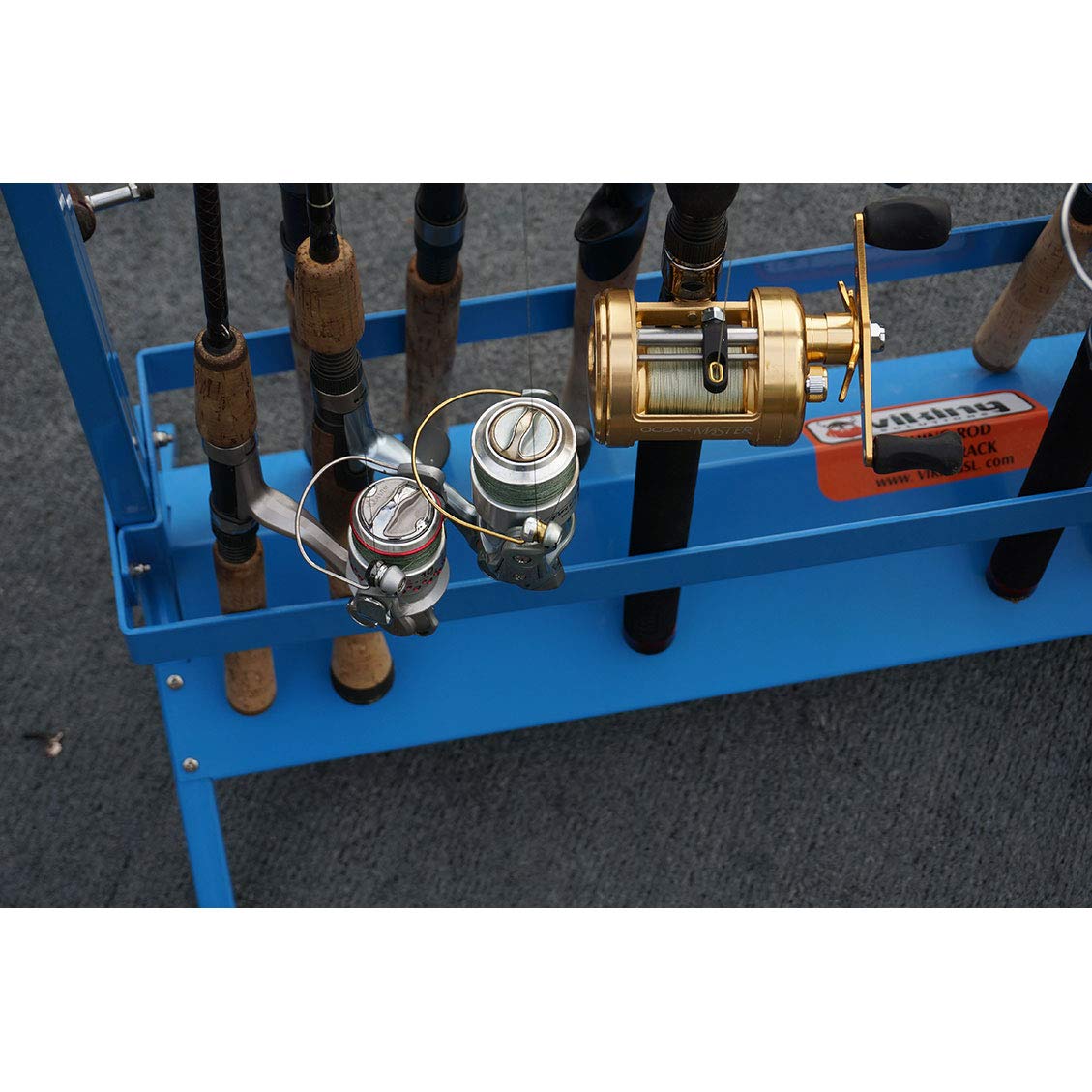 Floor/Deck Viking Solutions Fishing Rod Rack