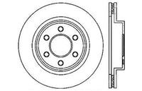 Sport StopTech Cross Drilled Brake Rotor; Front Right 128.63055R