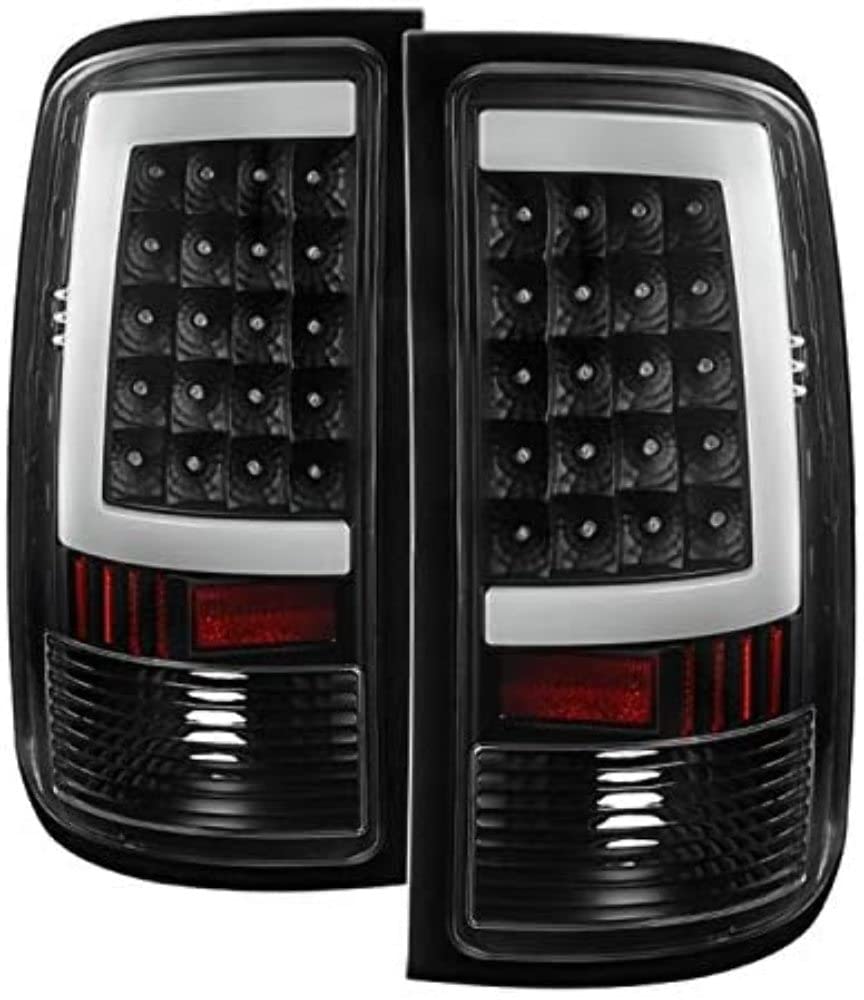 Xtune ALT-ON-GS07-G2-LED-C Tail Light (07-13 GMC Sierra 1500 07-14 2500HD/3500HD (does not fit 3500HD Dually Models) LED s - Chrome)