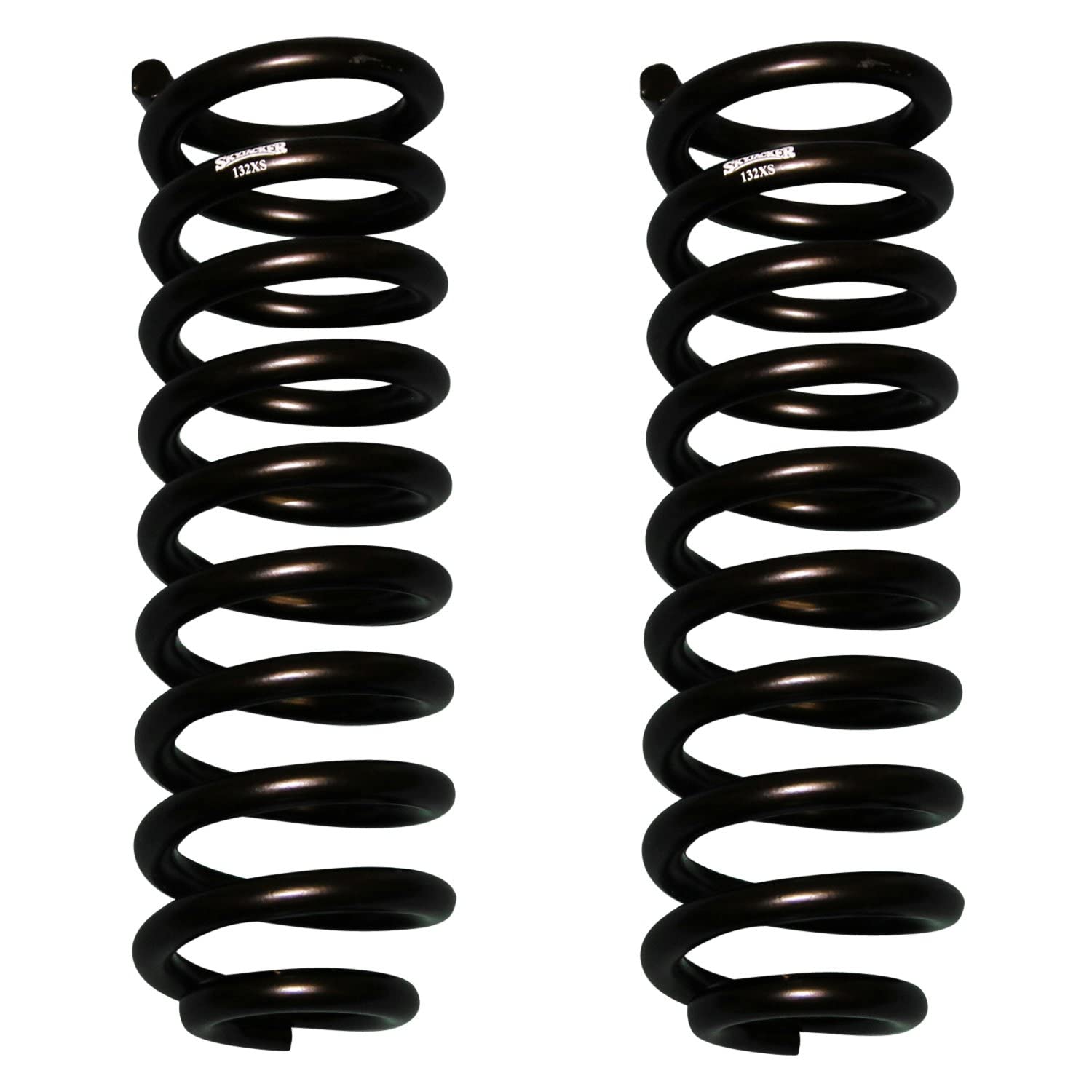 Skyjacker Suspension Lift Kit 132XKS-B w/Shock Black MAX Shocks 1.5-2 in. Lift Incl. Rear U Bolt Kit Front Coil/Rear Leaf Springs