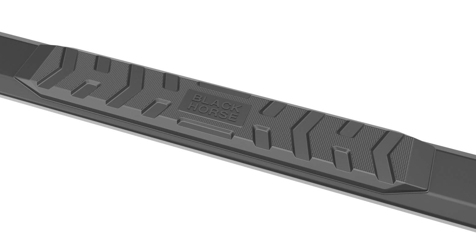 4.5" Black Horse Epic Running Boards Black Compatible with 2005-2024 Nissan Frontier King Cab-E3069