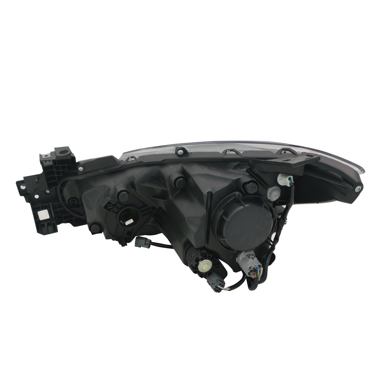Right TYC Headlight Assembly Compatible with 2014-2018 Mazda Mazda3