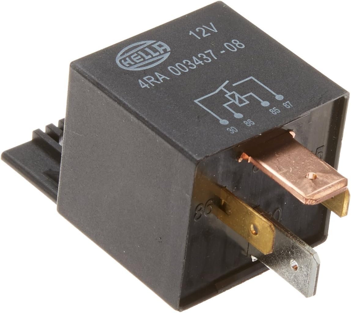 12V Hella 003437081 Relay 60A Spst Bkt
