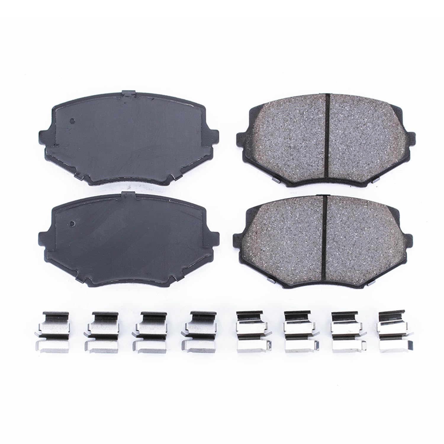 Power Stop Front Brake Kit For Mazda Miata 1999-05 | Mazda Miata 1994-97 - Ceramic Brake Pads With Installation Hardware, 17-635
