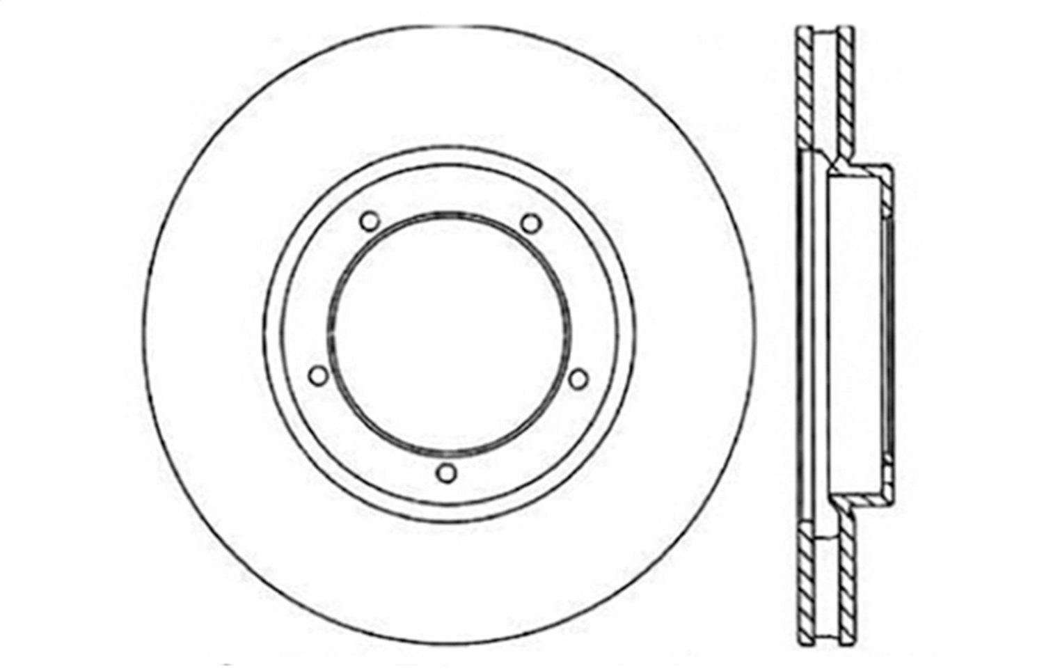 Sport Drilled/Slotted Brake Rotor StopTech 127.37020L (Front Left), 1 Pack