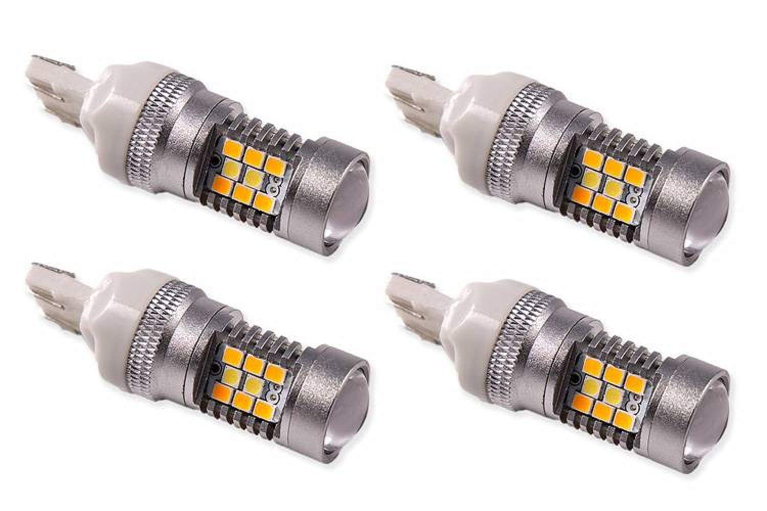 HP24 LED 7443 Bulb Cool White Switchback Set of 4 Diode Dynamics