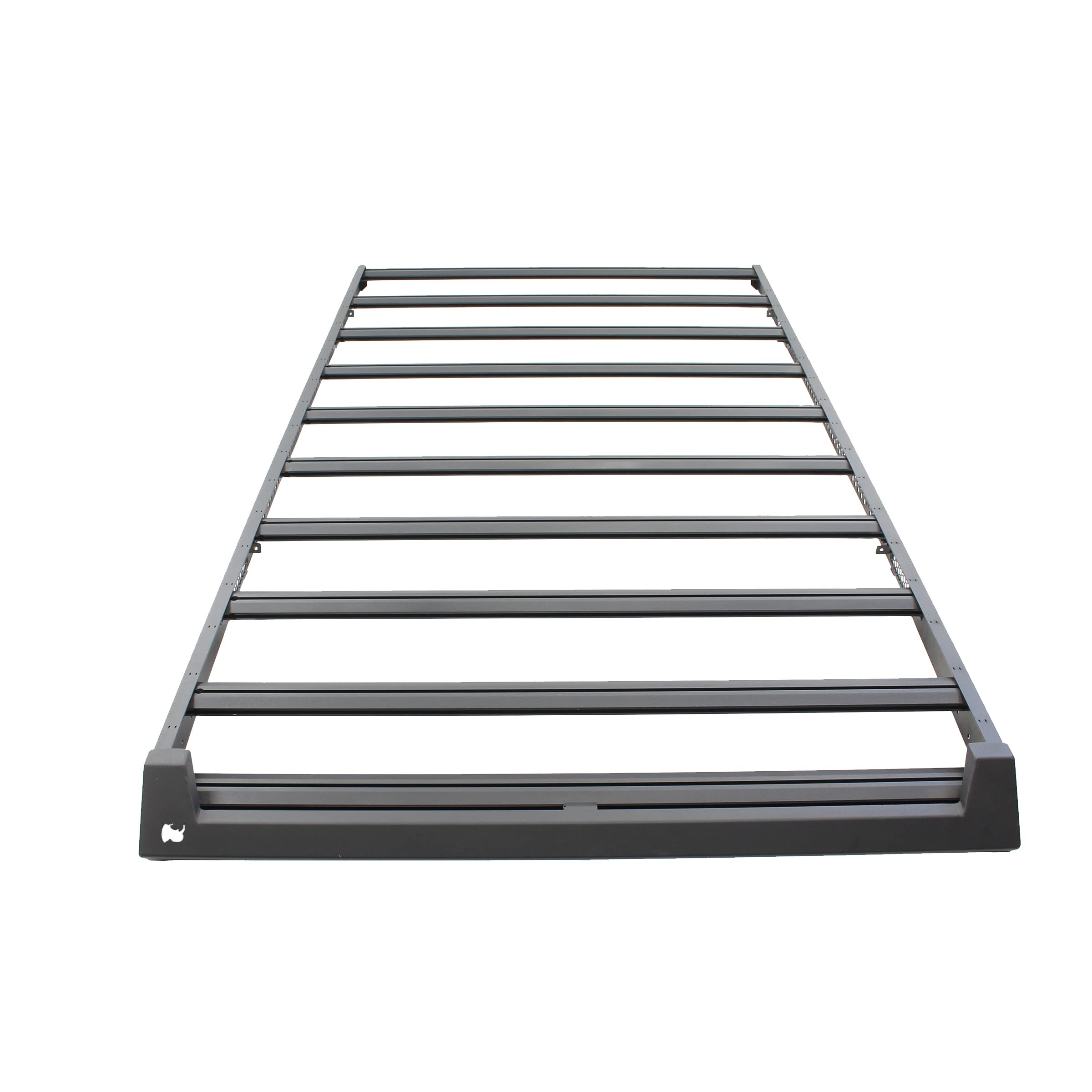 Ceros Go Rhino Low Profile Roof Rack | Aluminum, Textured Black | 5933001T | Fits 2010 - 2023 Toyota 4Runner