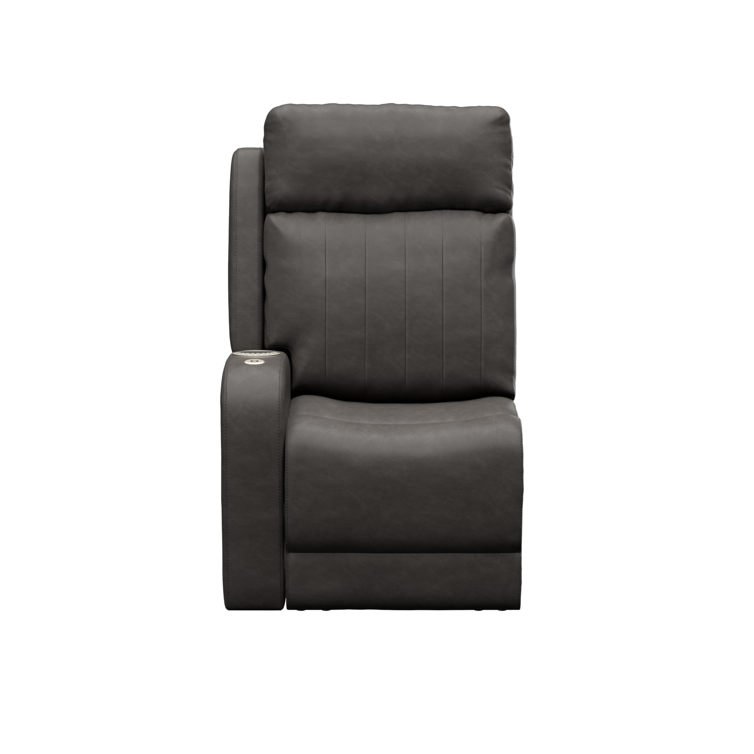 THOMAS PAYNE McCoy RV Theater Seating Signature Seismic Series Right Arm Recliner with Power Adjustable Lumbar, Headrest, Reclining, Heating, Massage, Integrated Cupholder Controls - 2024044200