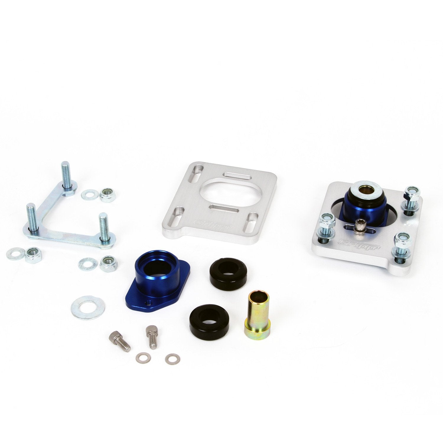 Caster Camber Alignment Kit BBK Performance 2527 for Ford Mustang - CNC Machined Billet Aluminum With Clean Anodized Finish