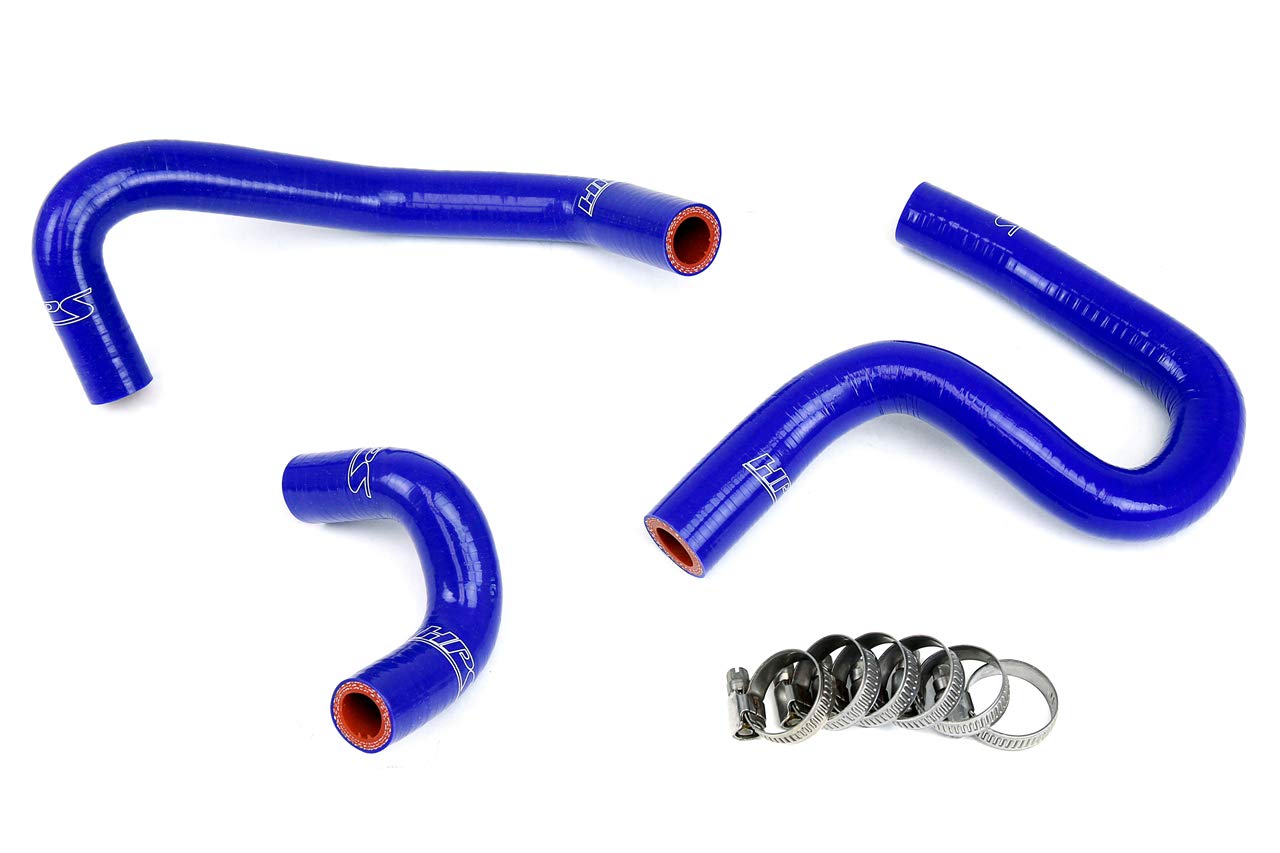 HPS Performance Silicone Heater Hose Kit Blue Coolant OEM Replacement 57-1763-BLUE