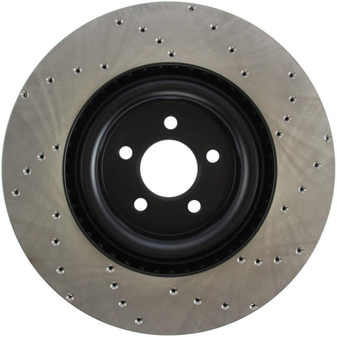 Sport StopTech 128.61116R Cross Drilled Brake Rotor (Front Right), 1 Pack