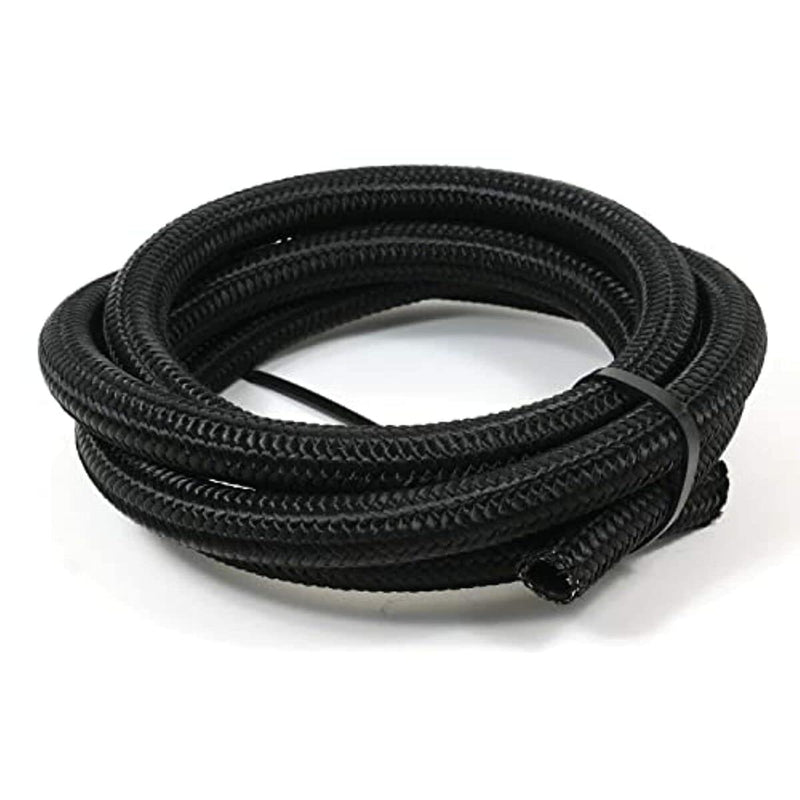 Speedfx Blk Nylon Ss Brd Hose -8an X 10 5350810