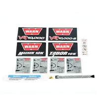 92066 WARN S/p Label Kit Vr10