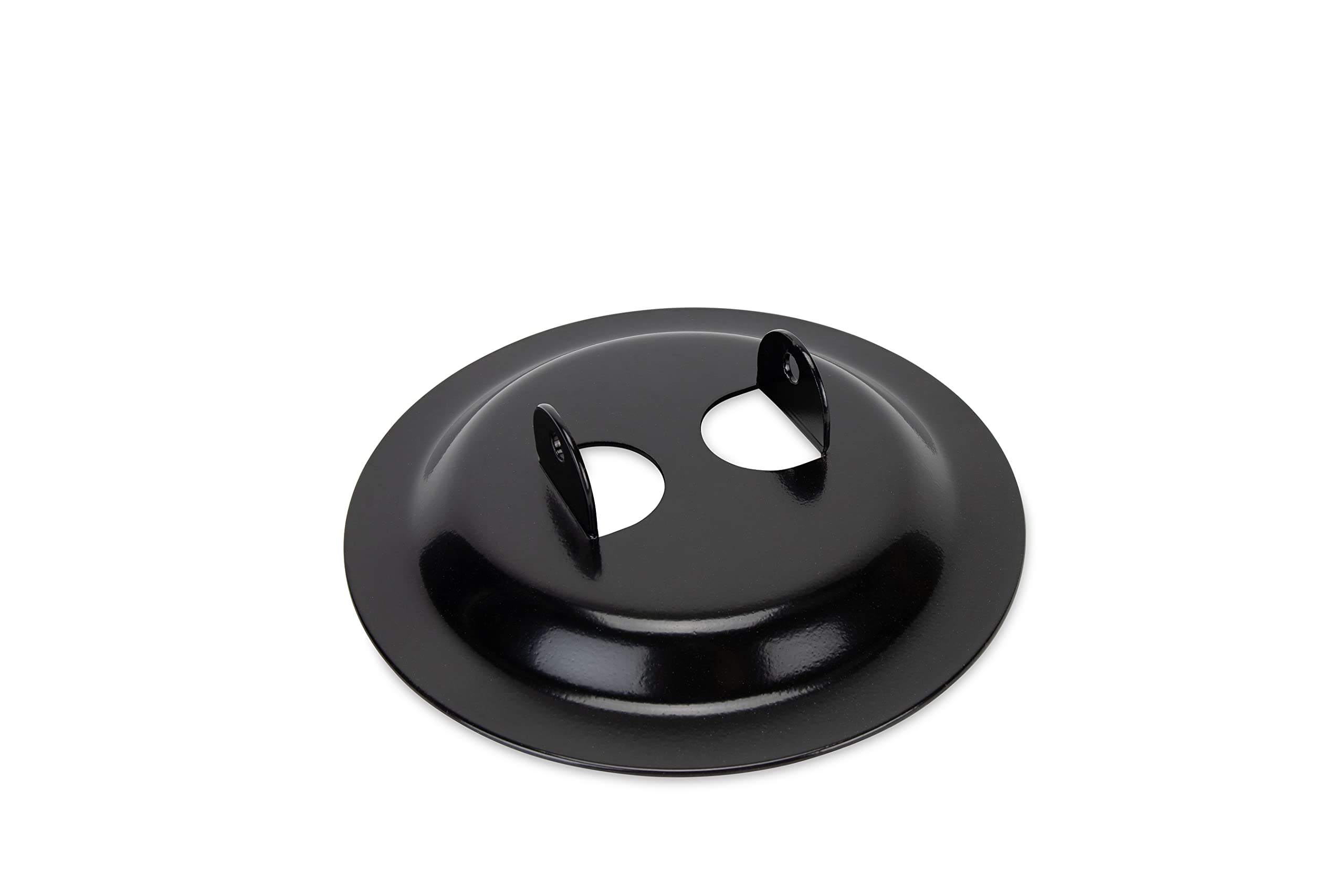 Camco RV Stabilizing Jack Base Pads Heavy-Duty - Greater Jack Stability Provides - Made of Black Powder-Coated Durable Steel - 4-Pack (57883)