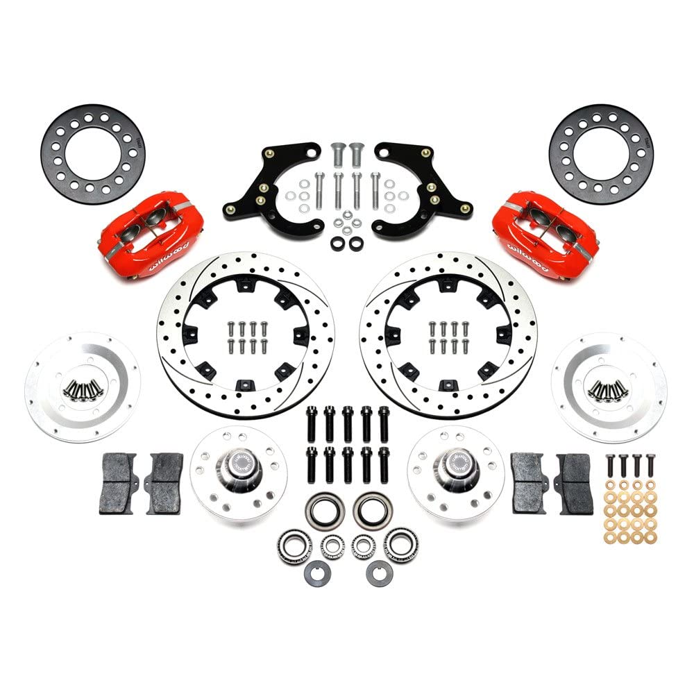 Red FDLI Front Kit,11.75", Drilled