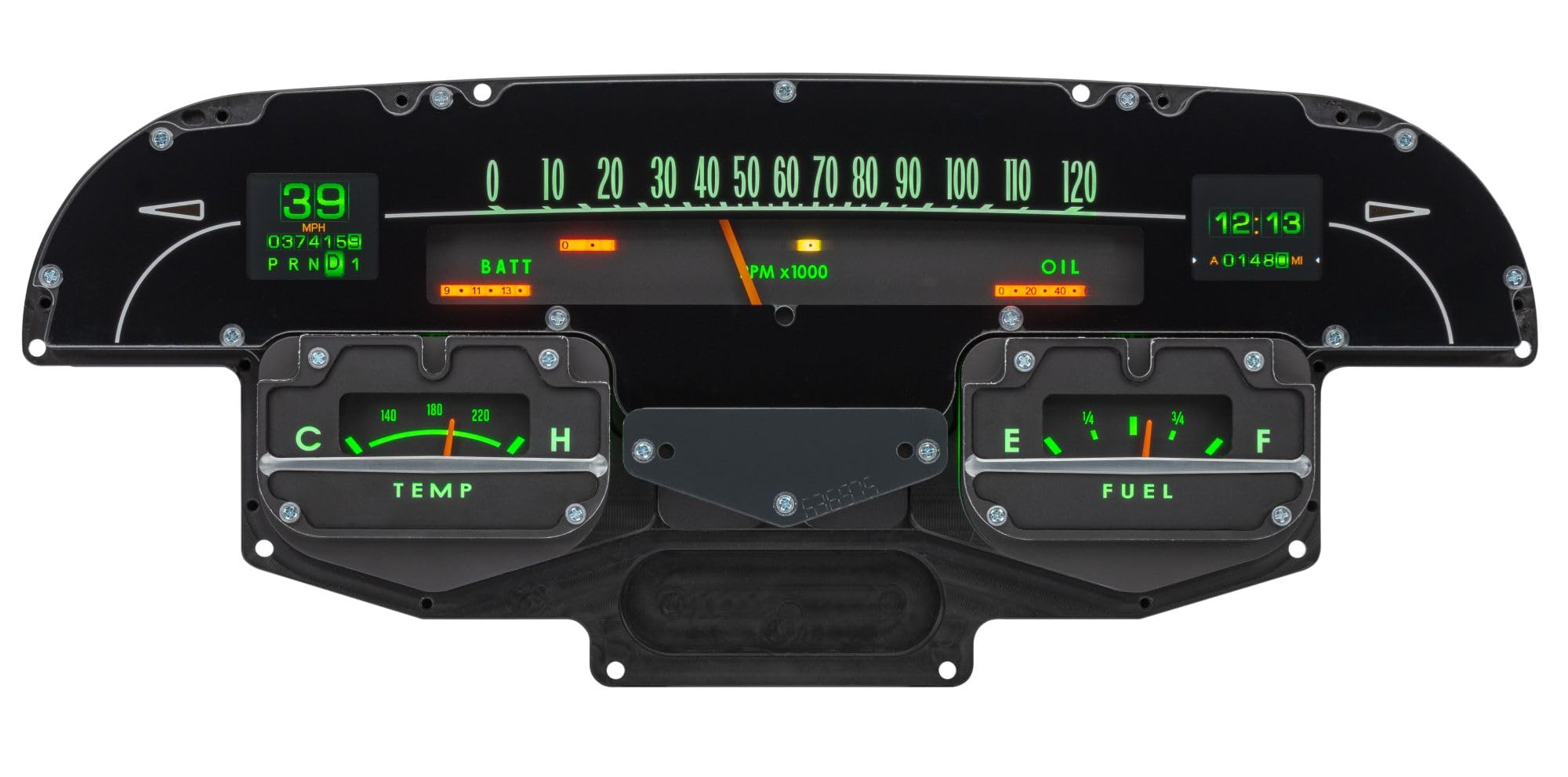 1958 Chevy Impala Dakota Digital Retrotech Dash Gauge System RTX-58C-IMP-X