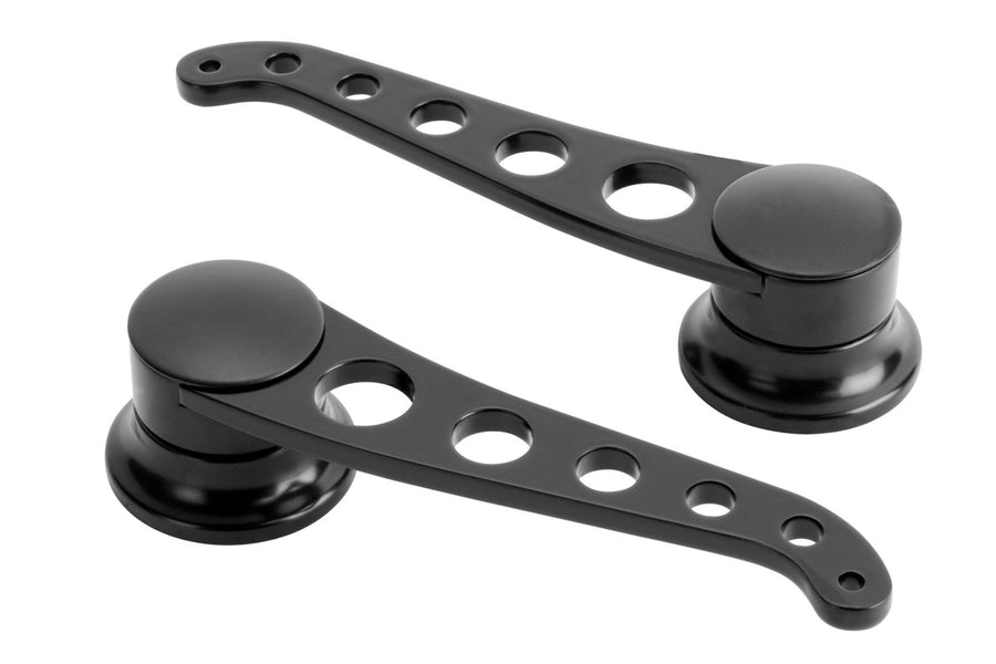 Lakester XIDH-2026 Black Finish Steel Door Handle Kit for Ford - Pair