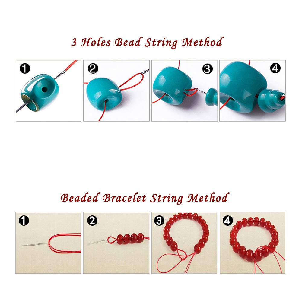 1 Roll JEWELEADER About 88 Yards Korean Waxed Polyester Cord 1mm Macrame Craft DIY Thread Rattail Beading String for Jewelry Making Chinese Knotting Kumihimo Shamballa Friendship - Gray