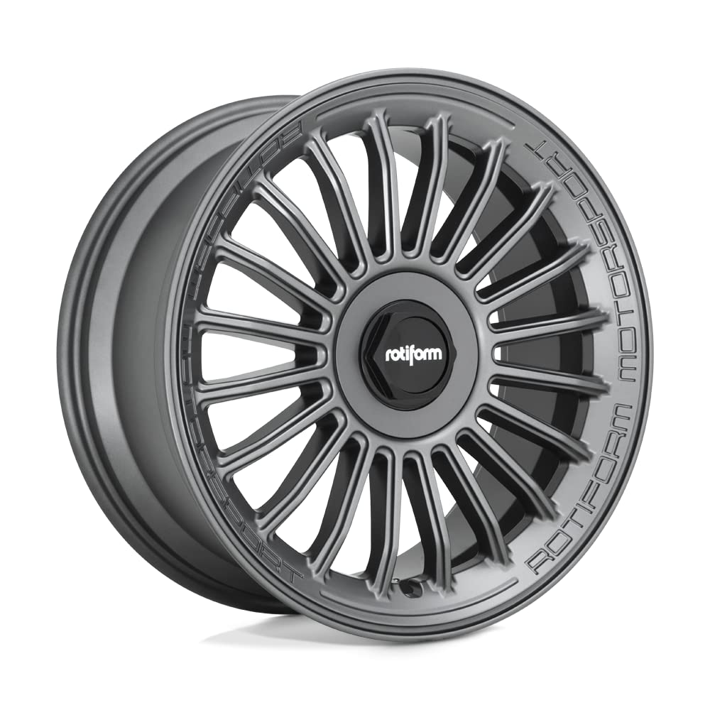 19x8.5 Rotiform buc-m 5x114.3/5x120 35et 72.56mm matte anthracite wheel