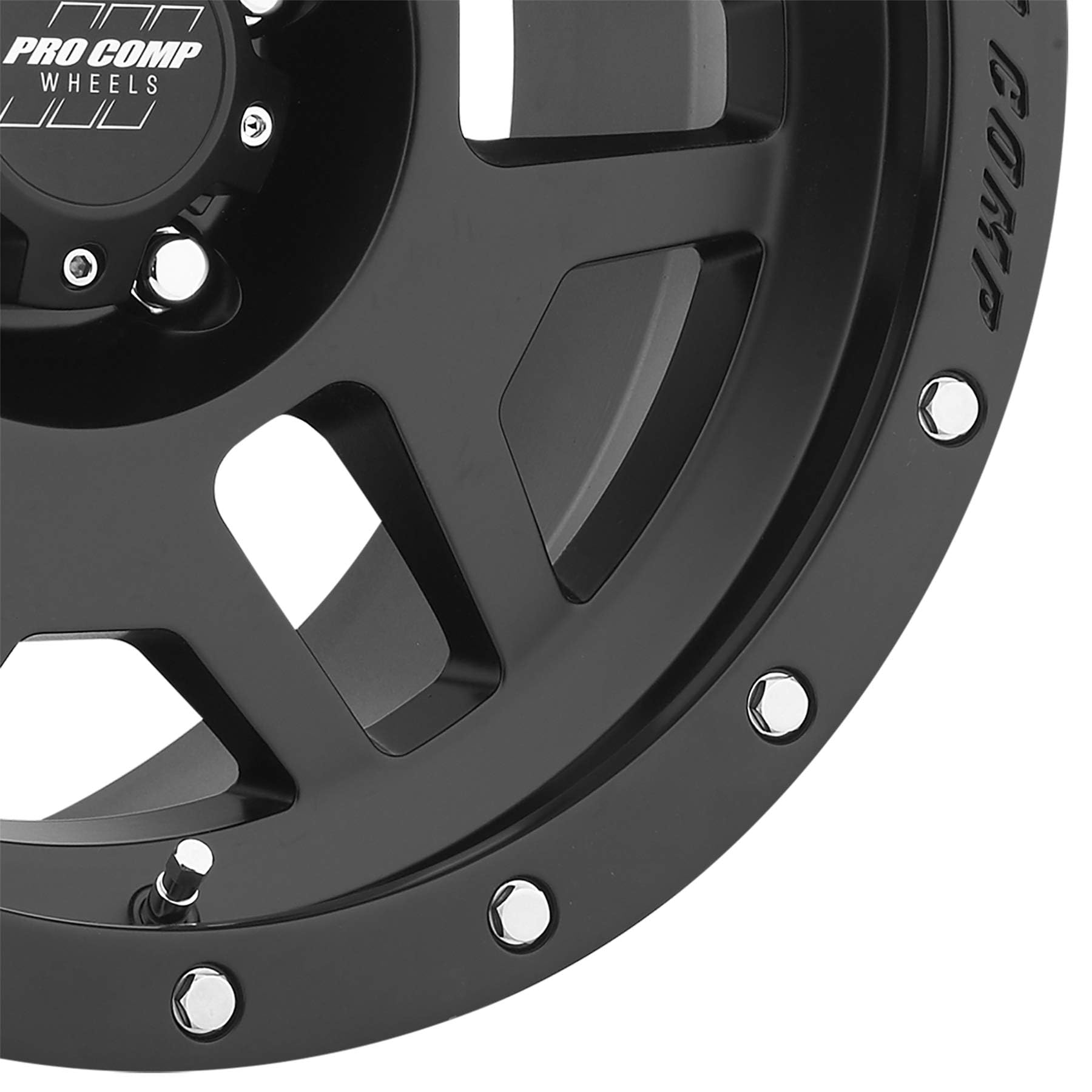 Pro Comp PHASER Alloys 17X9 5X127 4.76-6mm SATIN BLACK - PXA5041-7973
