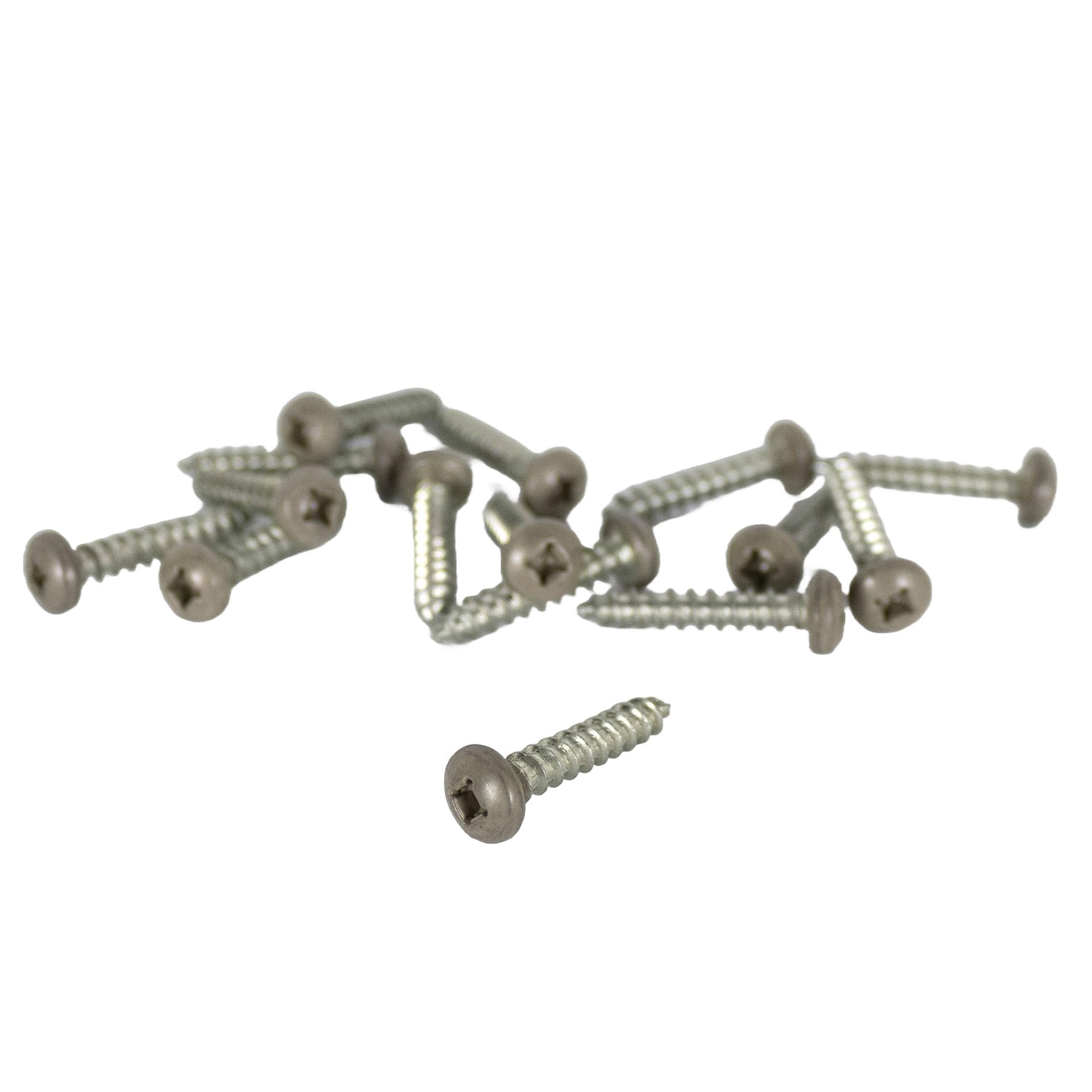 Screws ICON 14962, Qty 15, Painted, Fender Installation, Taupe