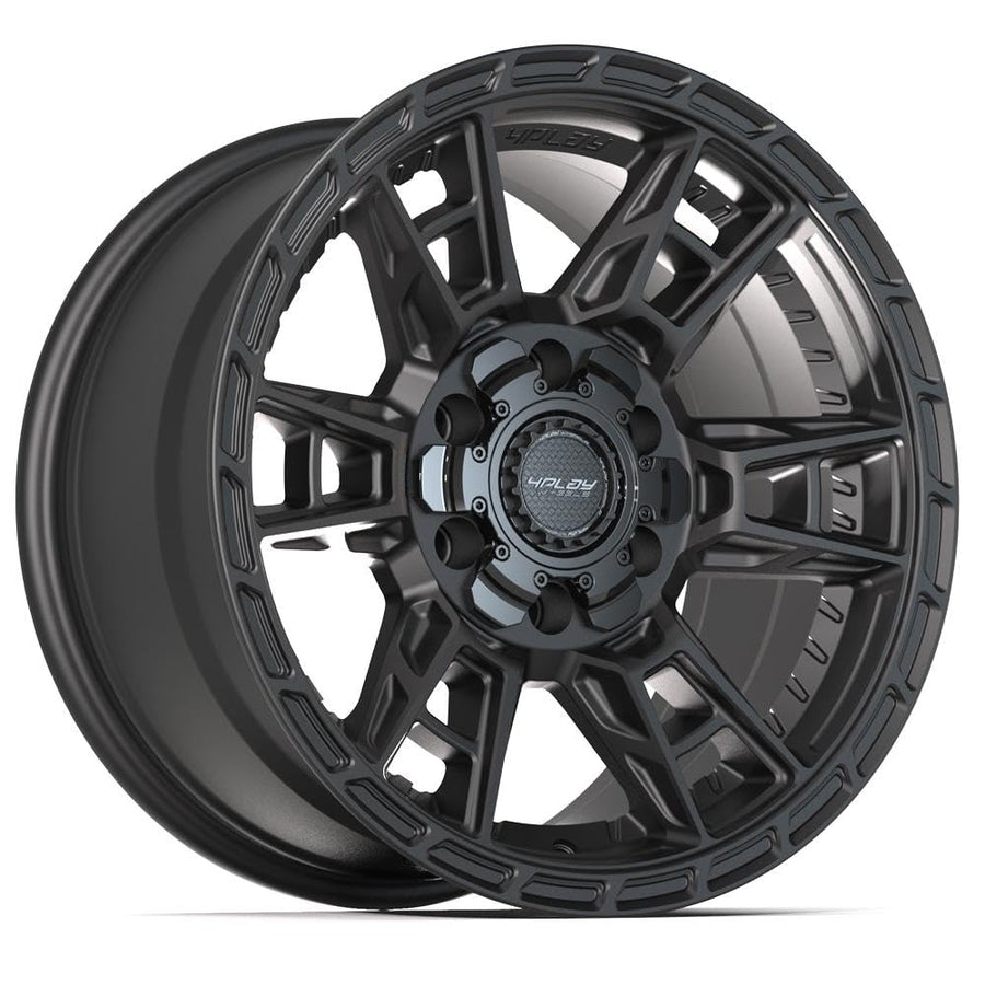 4Play Wheels 4PS20-17090-6D55-18B1: 17X9 Sport2.0 4Ps20 6X135Mm & 6X5.5" +18Et In Matte Black