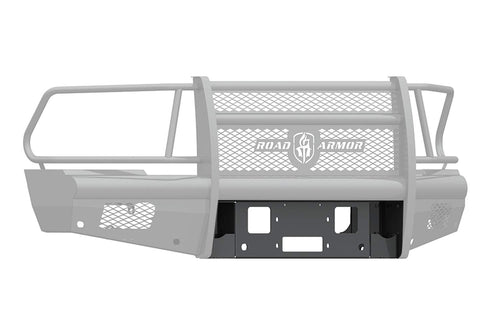 10-18 Dodge 2500 Vaquero Front Winch Plate - Road Armor Tex Blk (410V-WP)