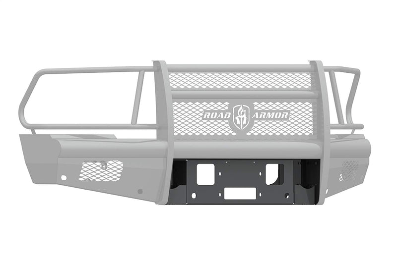 10-18 Dodge 2500 Vaquero Front Winch Plate - Road Armor Tex Blk (410V-WP)