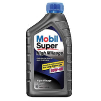 High Mileage Mobil Super 10W-40, 1 qt.